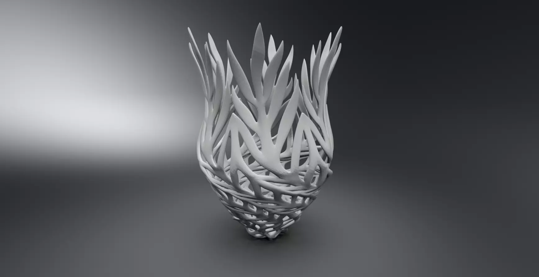 Coral Vase Printable 3D print model_0