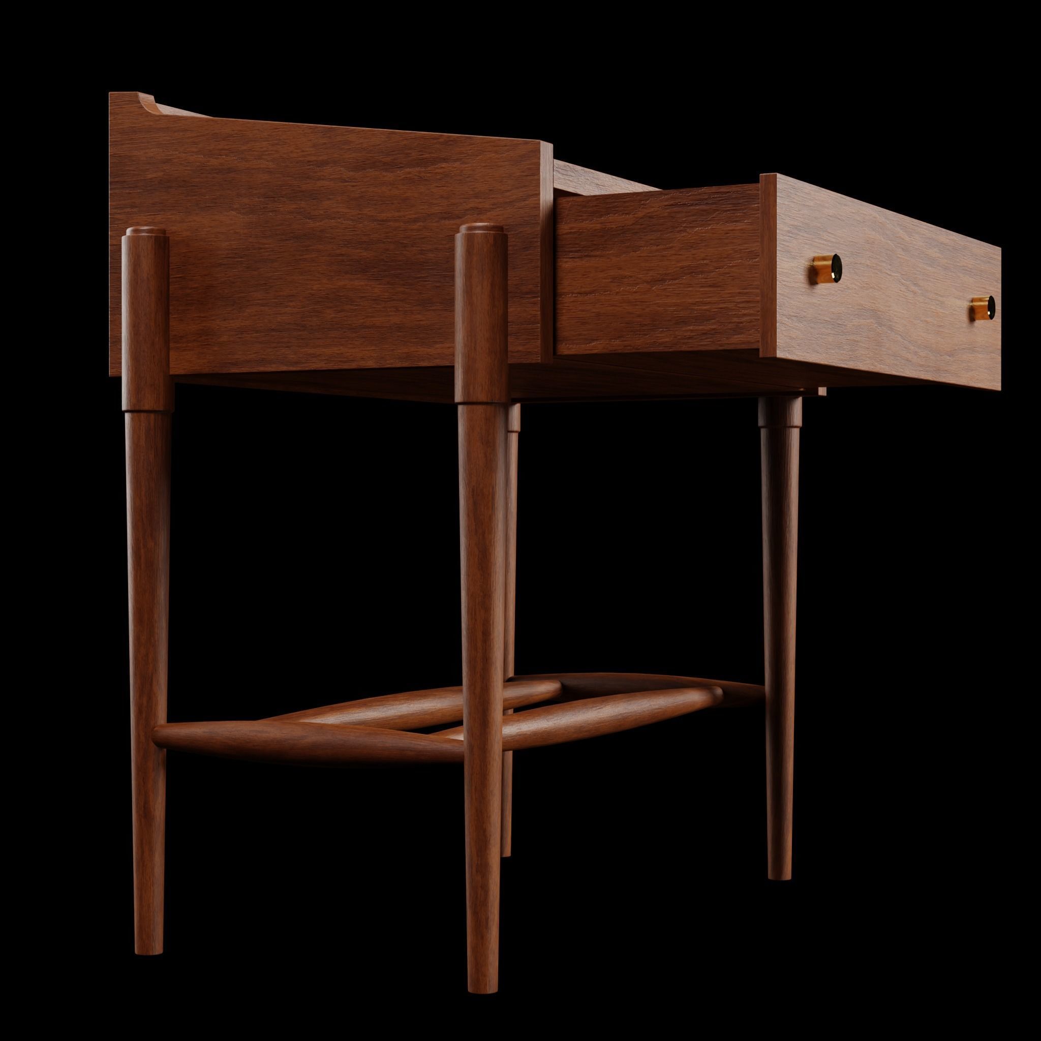 Tretiak-Morrow-nightstand bedside table with two drawers 3D model_3