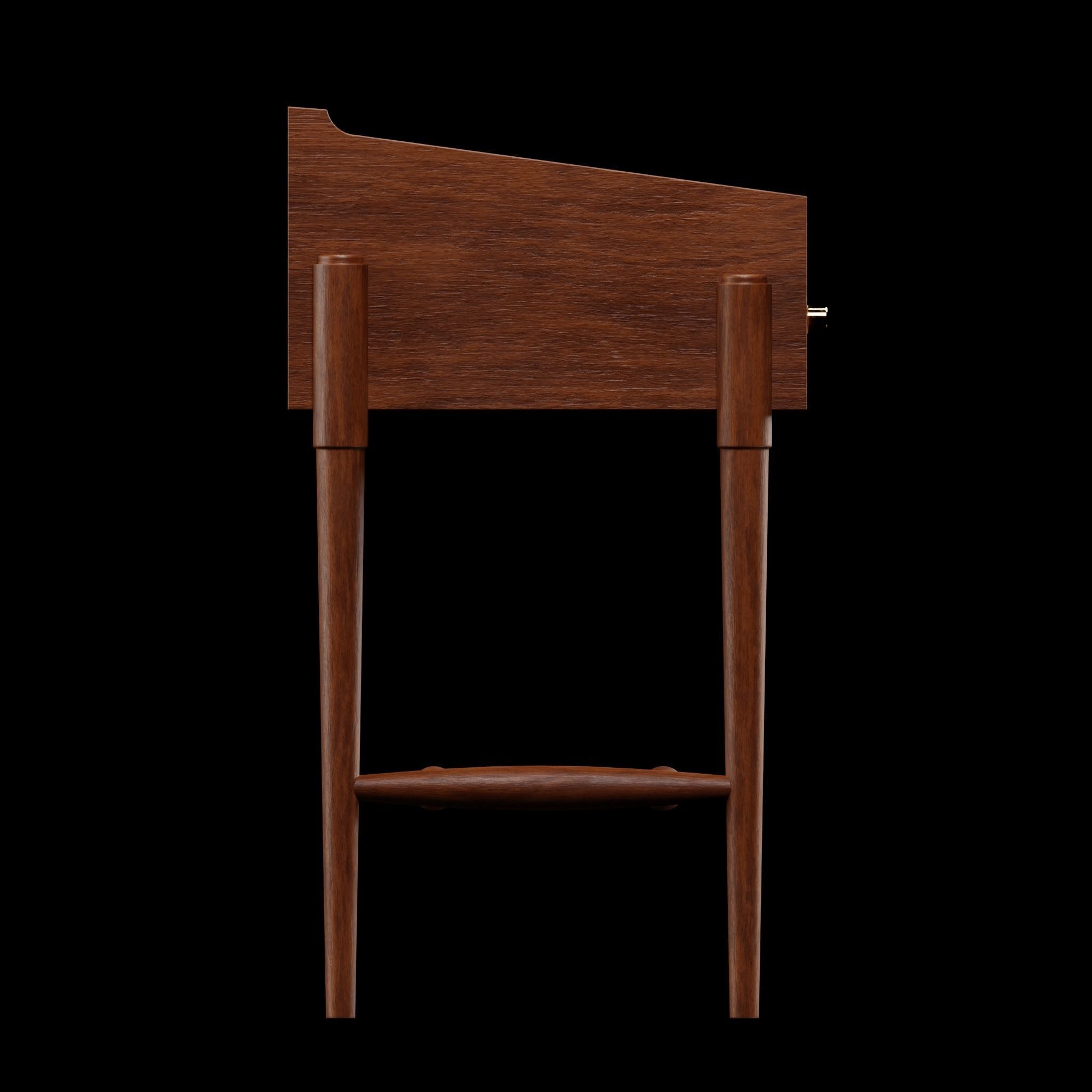 Tretiak-Morrow-nightstand bedside table with two drawers 3D model_2