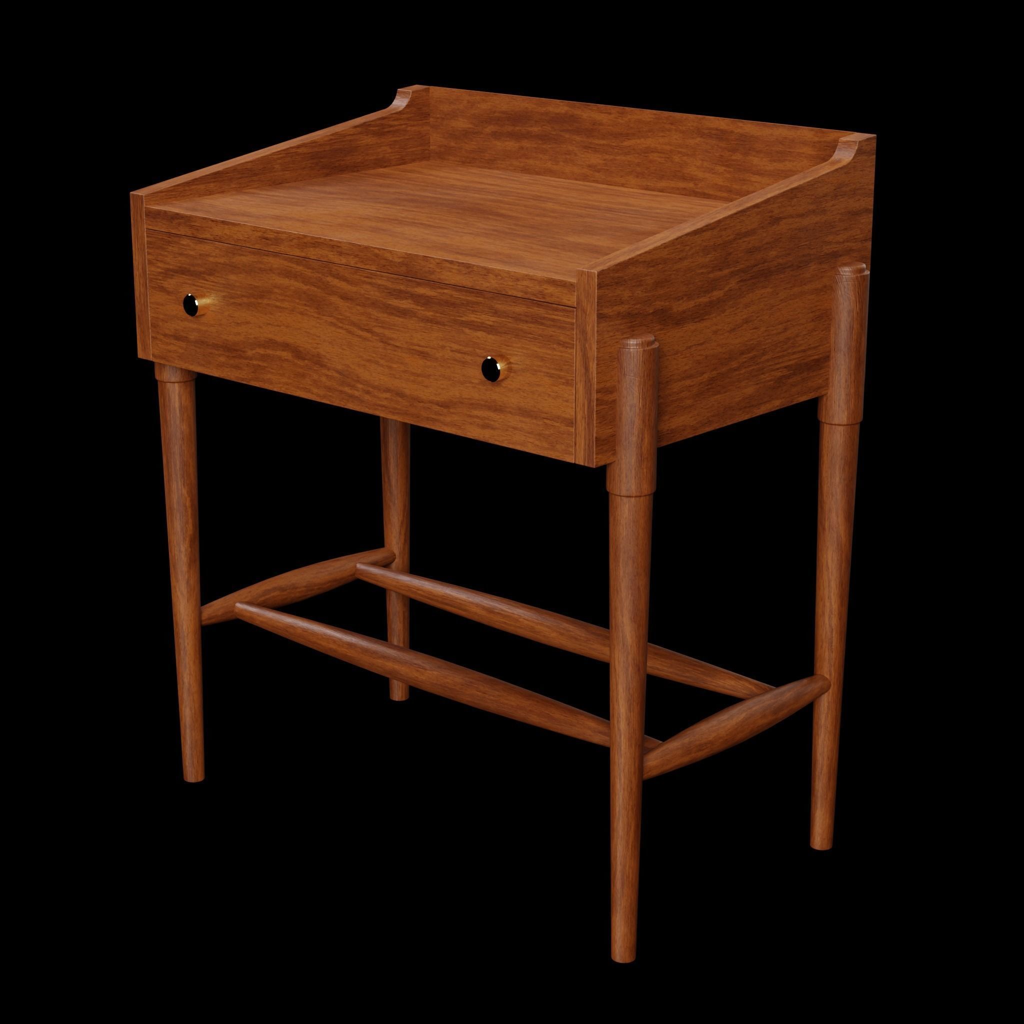 Tretiak-Morrow-nightstand bedside table with two drawers 3D model_5