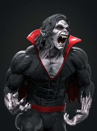 Morbius Statue 3D print model