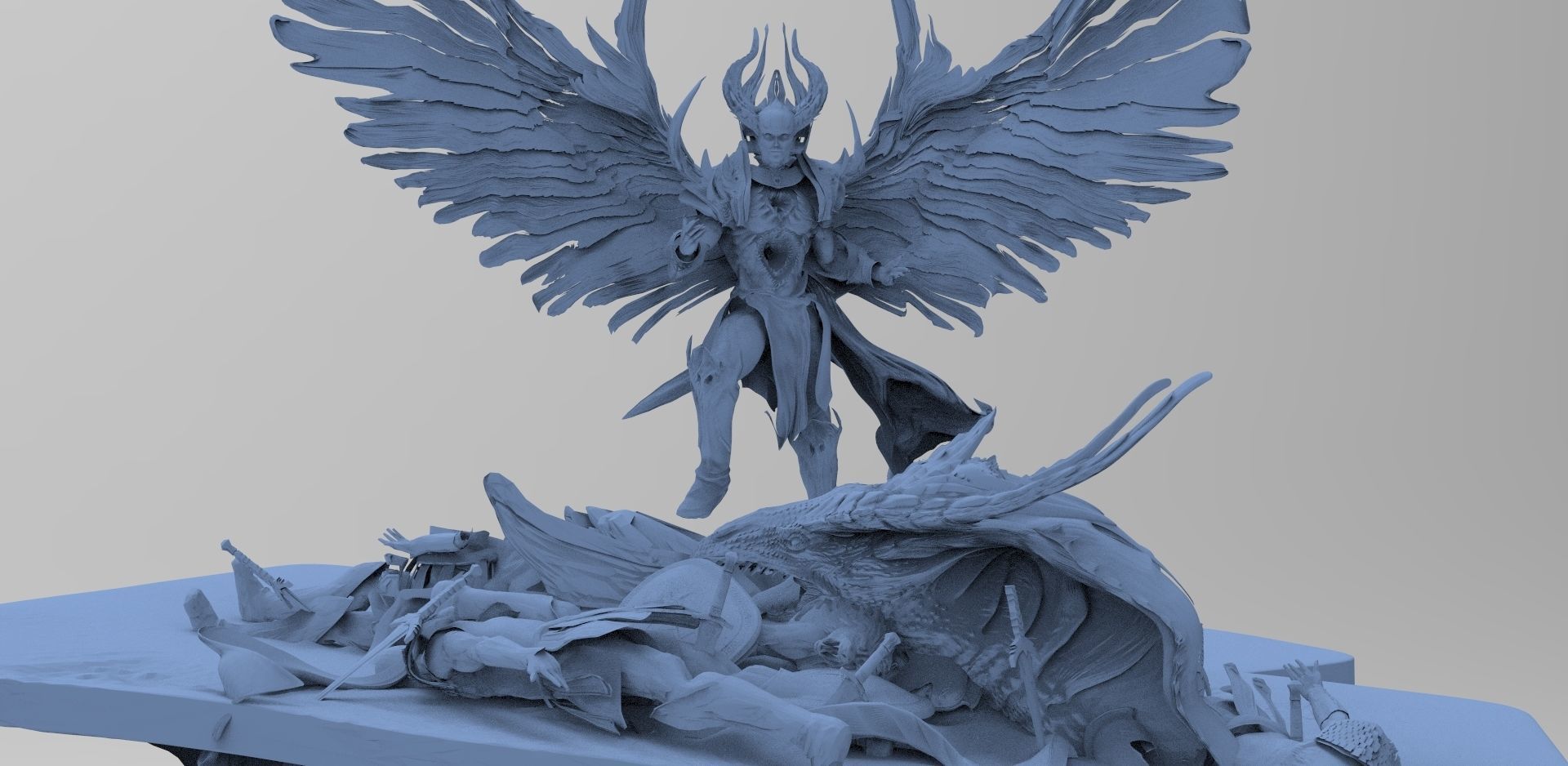 Evil angel Aftermath 3D model_1