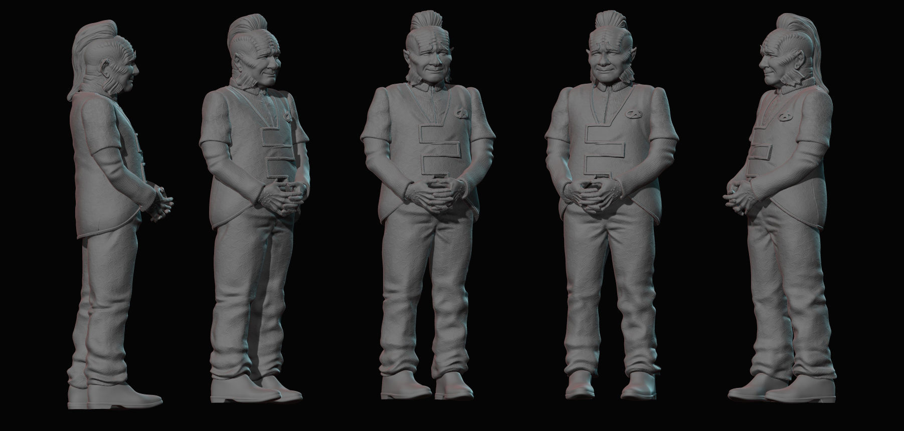 Neelix Star Trek 3D print model_2