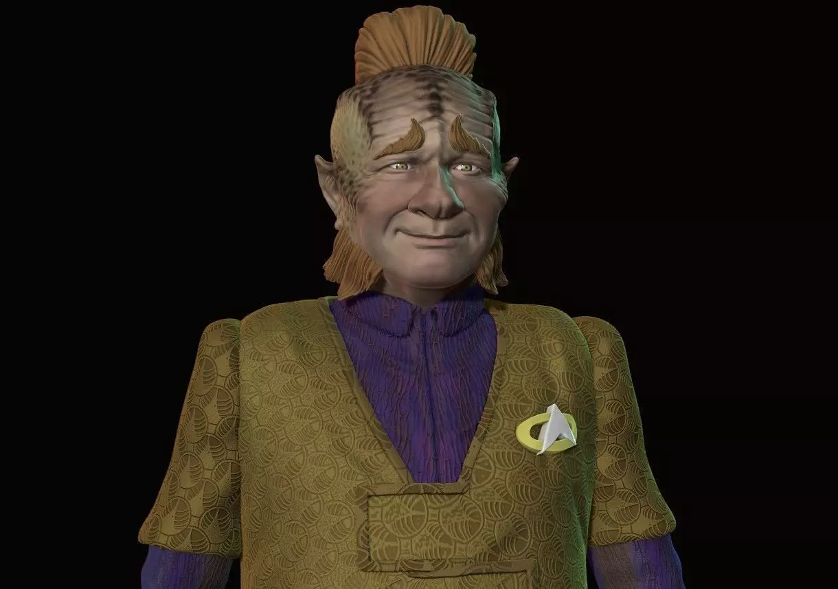 Neelix Star Trek 3D print model_0
