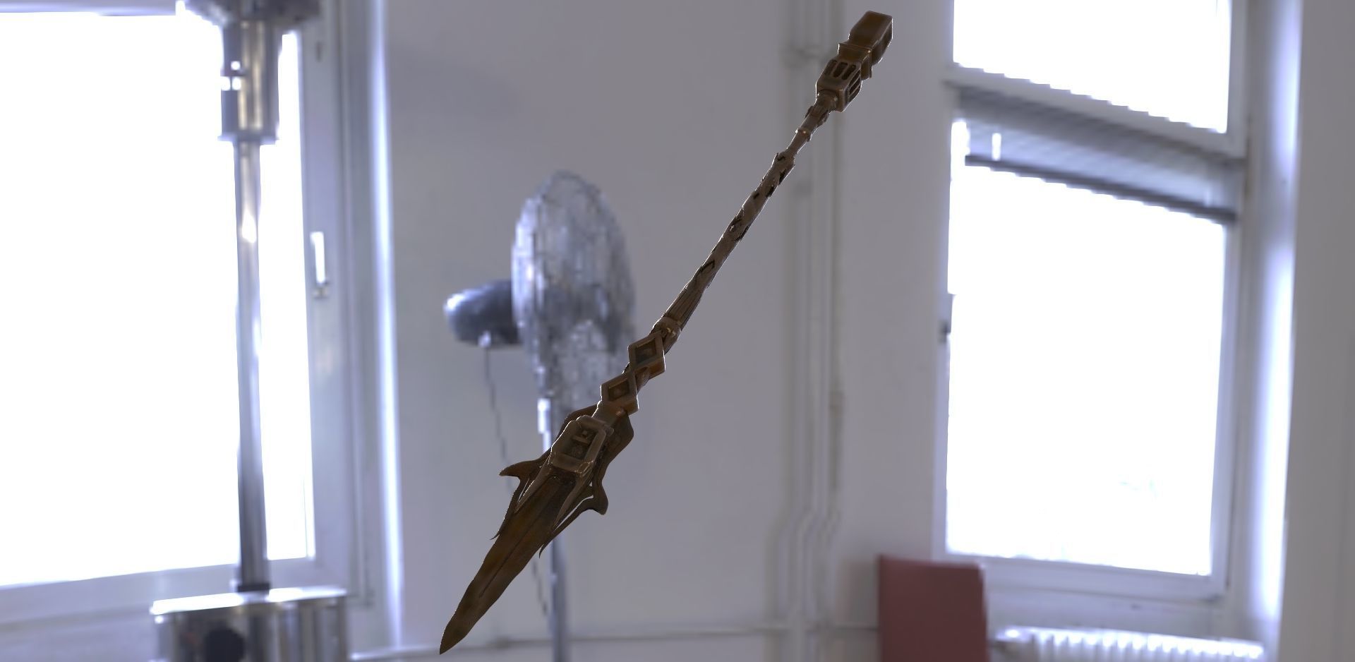Legendary spear 3D model_1