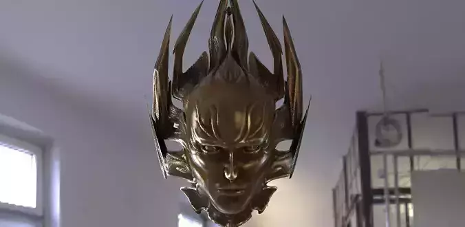 Helmet Mask occult 3D model