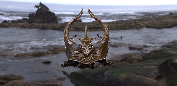 Kings Lion Crown 3D model