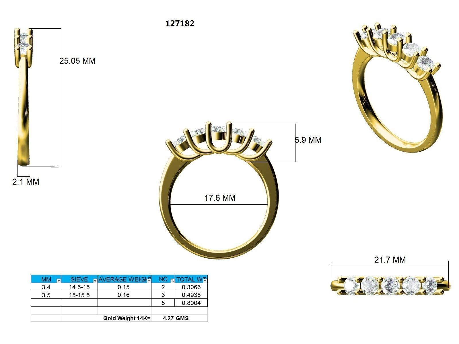 Ring - 127182 3D print model_12