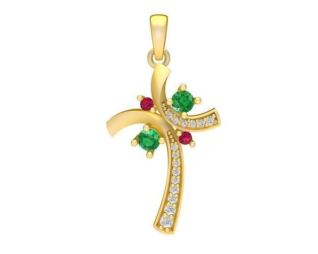diamond pendant for women 656 3D print model