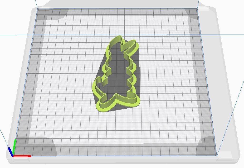Cookie cutter - Rabbit 3 3D print model_2