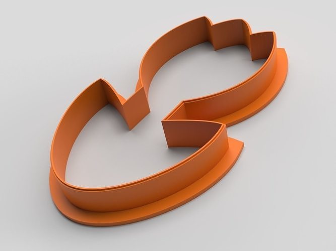 Cookie cutter - Tulip 3D print model