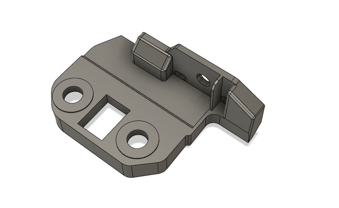 Subaru Legacy outback headlight mount 3D print model_2