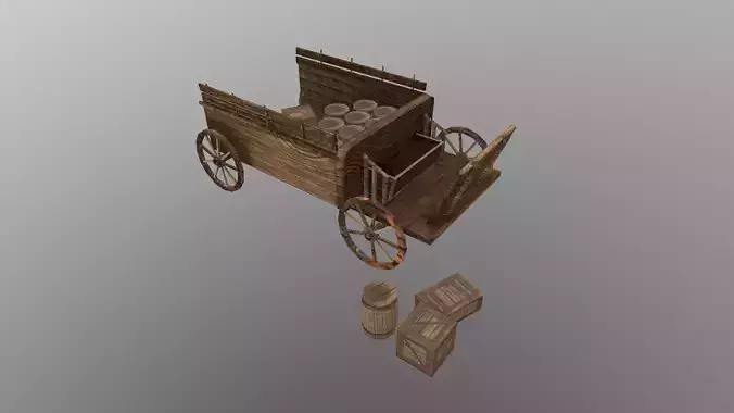 Medieval Cart 2