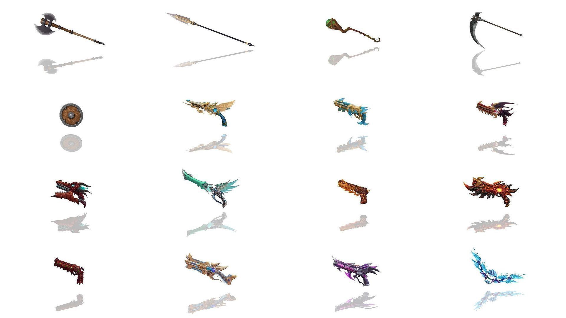 300 Weapons 3D Model Collection_4