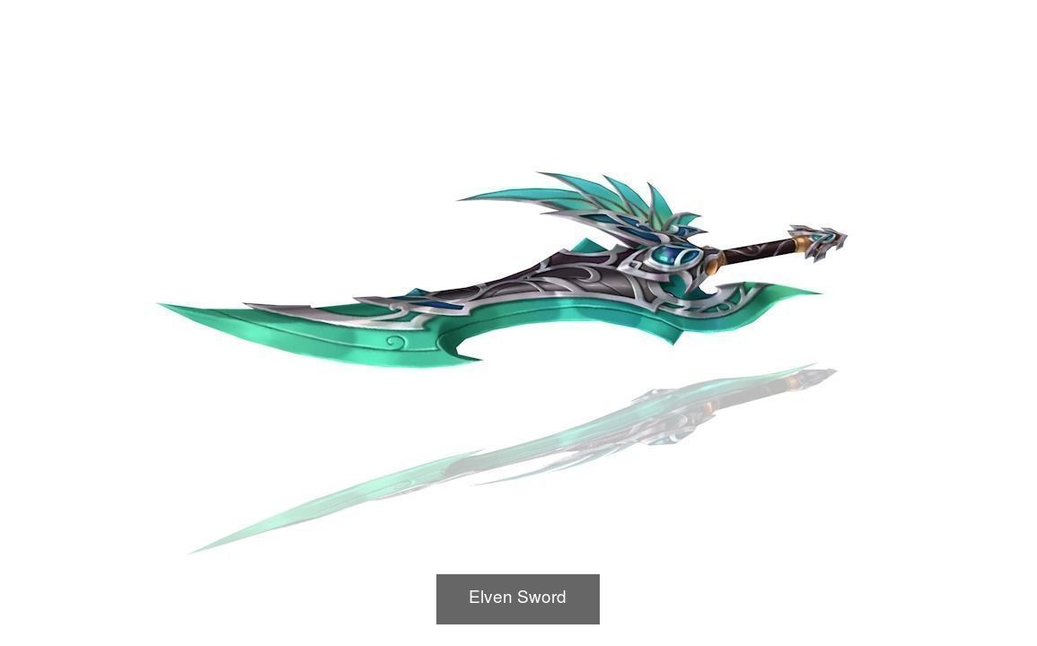 300 Weapons 3D Model Collection_10