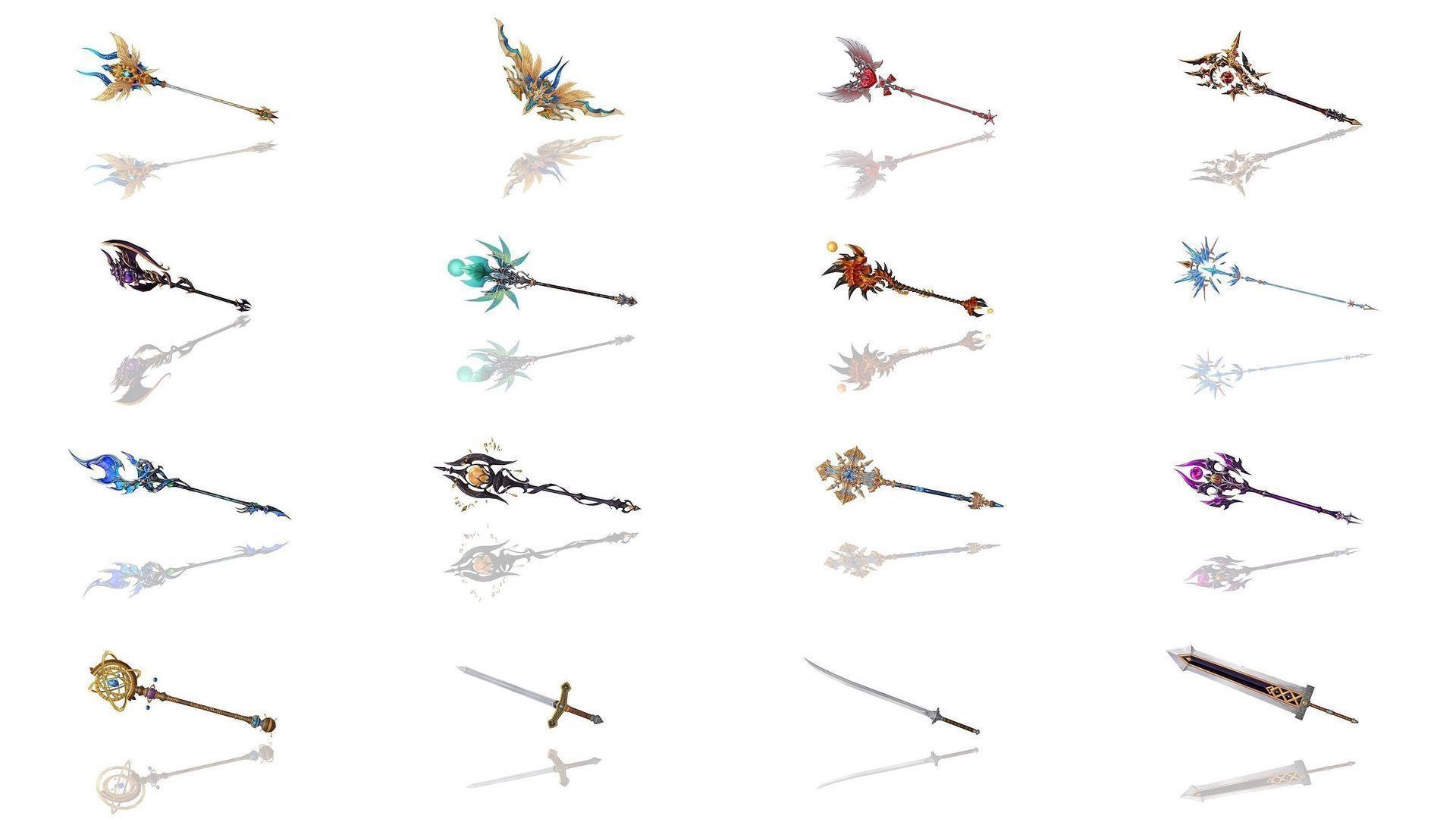 300 Weapons 3D Model Collection_3