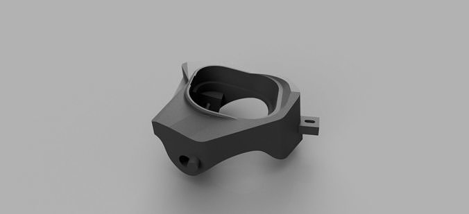 SHERCO LED headlight mounting 3D print model