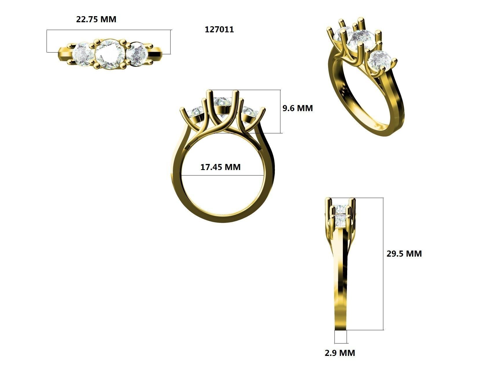 Ring - 127011 3D print model_12