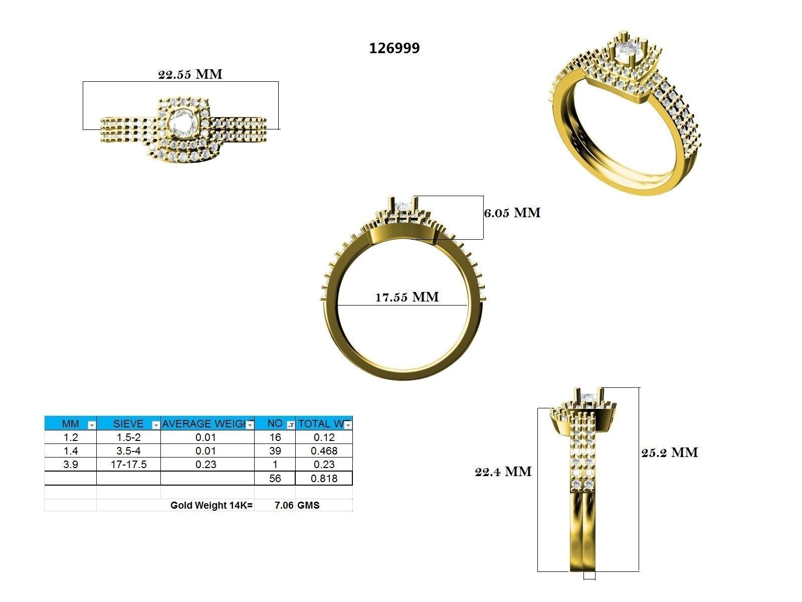 Ring - 126999 3D print model_12