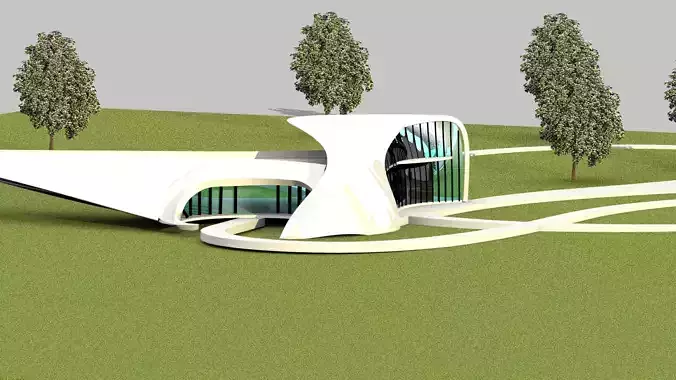 organic building landscape 