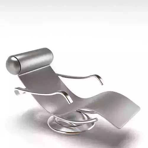 Silver Modern Chair