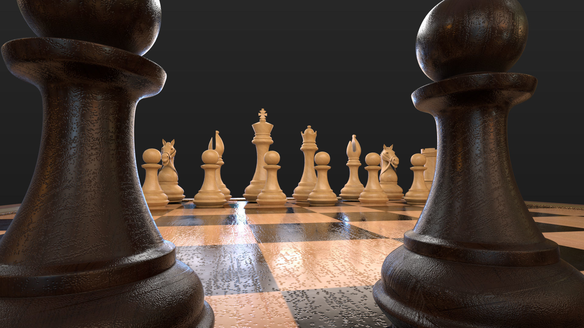professional chess 3D model_12