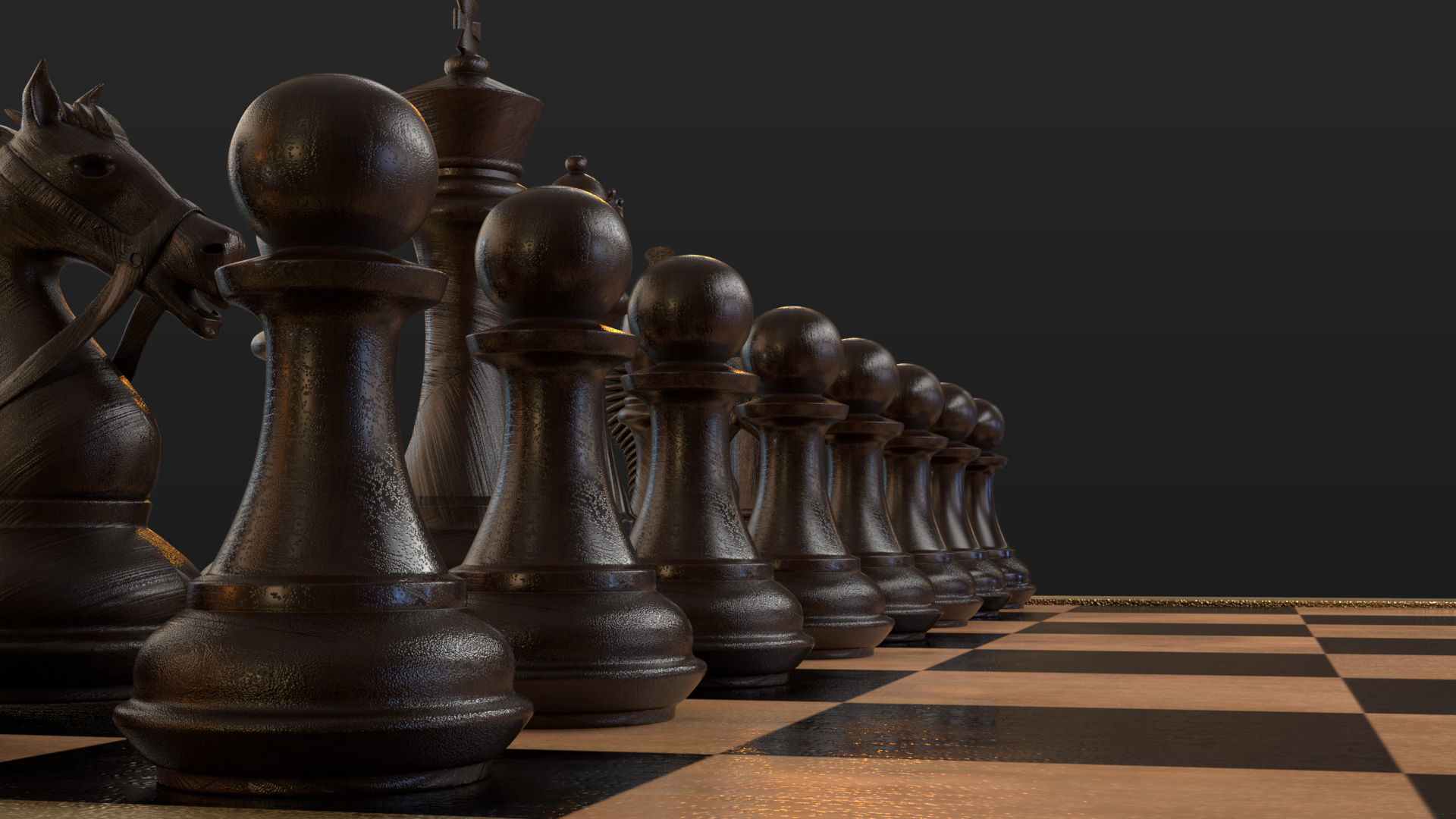 professional chess 3D model_6