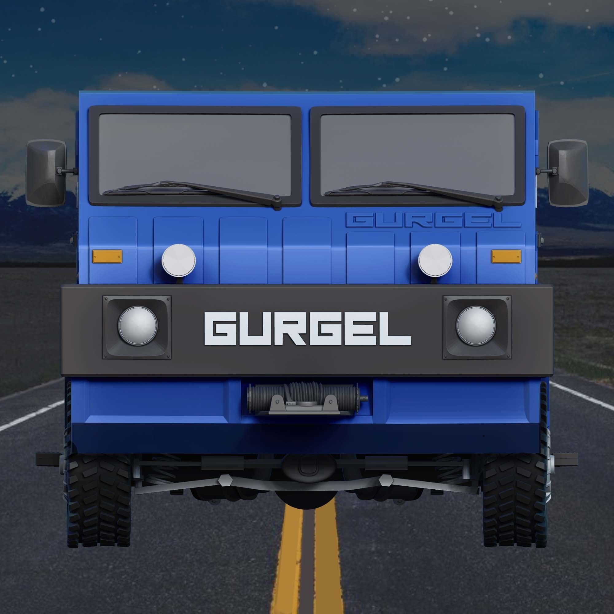 Gurgel Car 3D print model_1