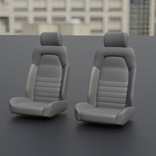 VINTAGE SEAT 27F-S4CL 3D print model_4