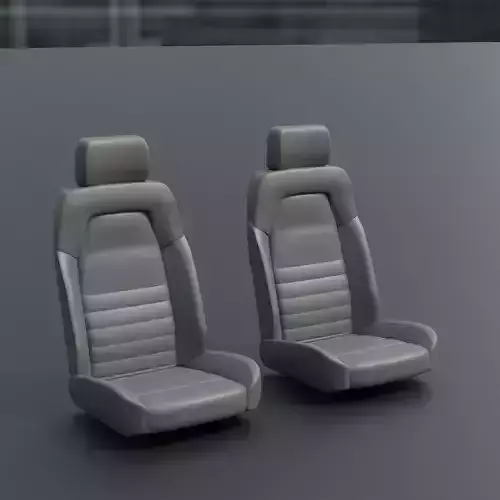 VINTAGE SEAT 27F-S4CL 3D print model