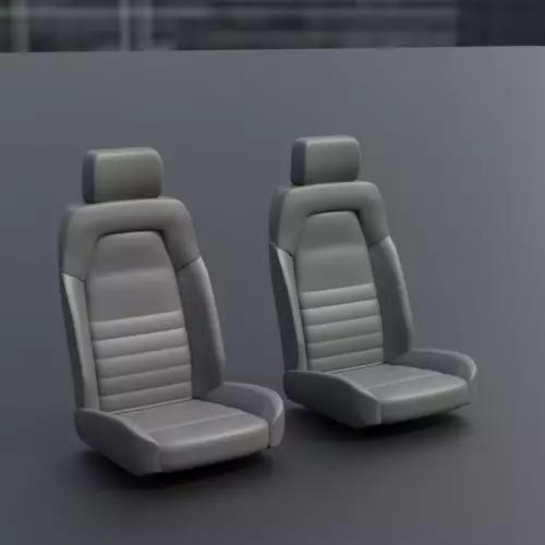 VINTAGE SEAT 27F-S4CL 3D print model_0