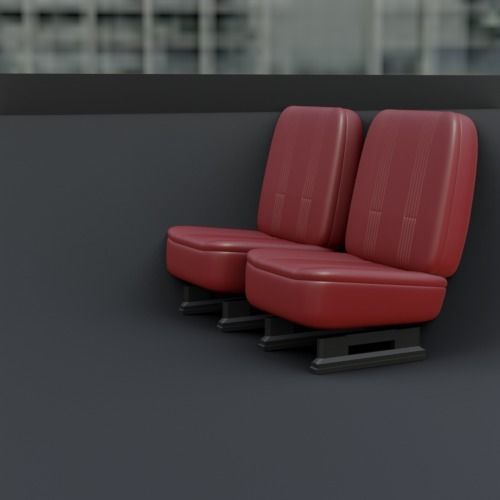 VINTAGE SEAT 27F-S4CL 3D print model_1