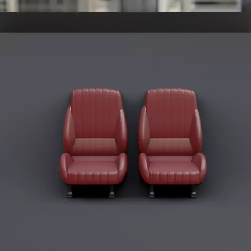 VINTAGE SEAT 26M-S5CC 3D print model