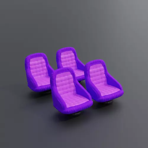 LOWRIDER SEAT 04A-S07 3D print model_0