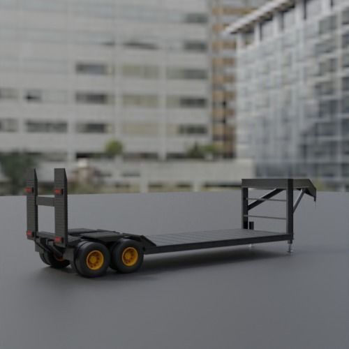 GOOSE NECK TRAILER T01-19MAY 3D print model_7