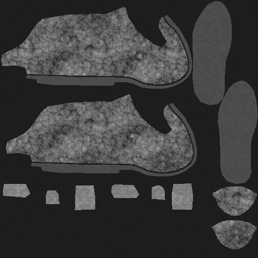 Female Model person in camouflage outfit Low-poly 3D model_13