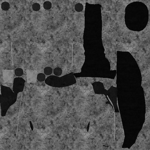 Female Model person in camouflage outfit Low-poly 3D model_16