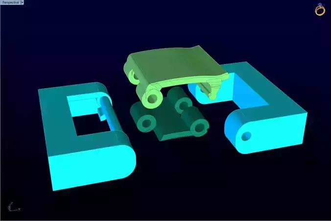 Bracelet lock - Jewelry lock - N1000