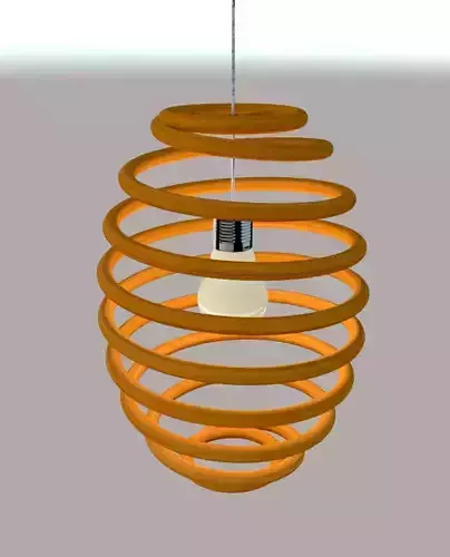 Lamp shade 3D print model