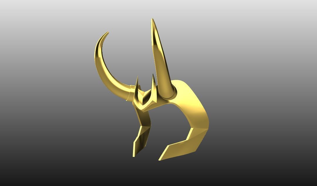 Loki Series Crown Headpiece VERSION 2 3D print model 3D print model_1