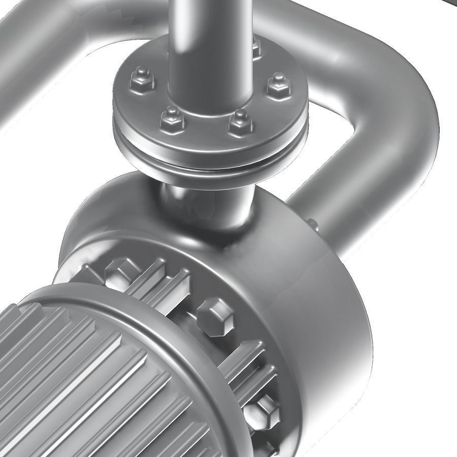 Kids Engineering - Classic Borewell Pump 3D print model_2