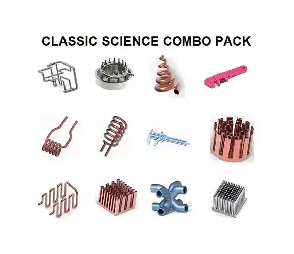 CLASSIC SCIENCE COMBO PACK 3D Model Collection