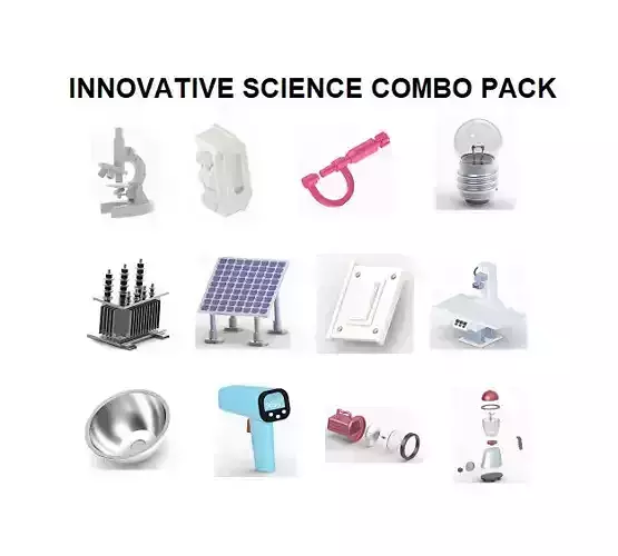 INNOVATIVE SCIENCE COMBO PACK 3D Model Collection