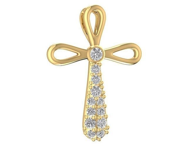 diamond pendant for women 659 3D print model