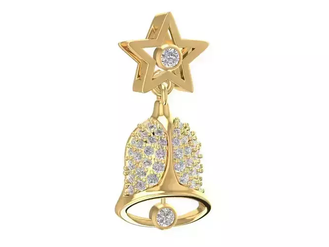 Luxury Star Diamond Pendant for Women 662