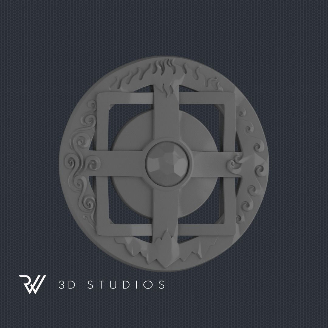 MK11 Amulet of Shinnok - STL File 3D print model_3