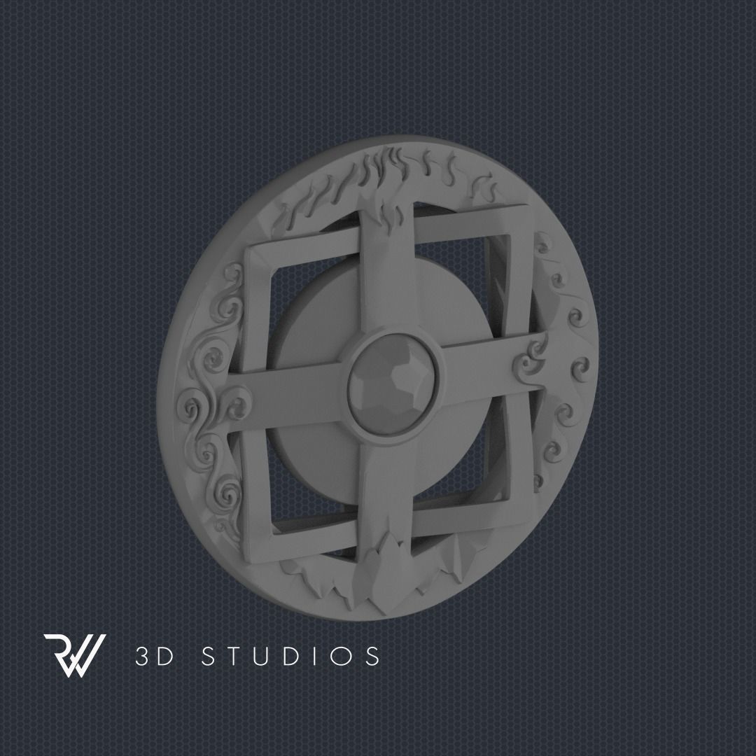 MK11 Amulet of Shinnok - STL File 3D print model_4