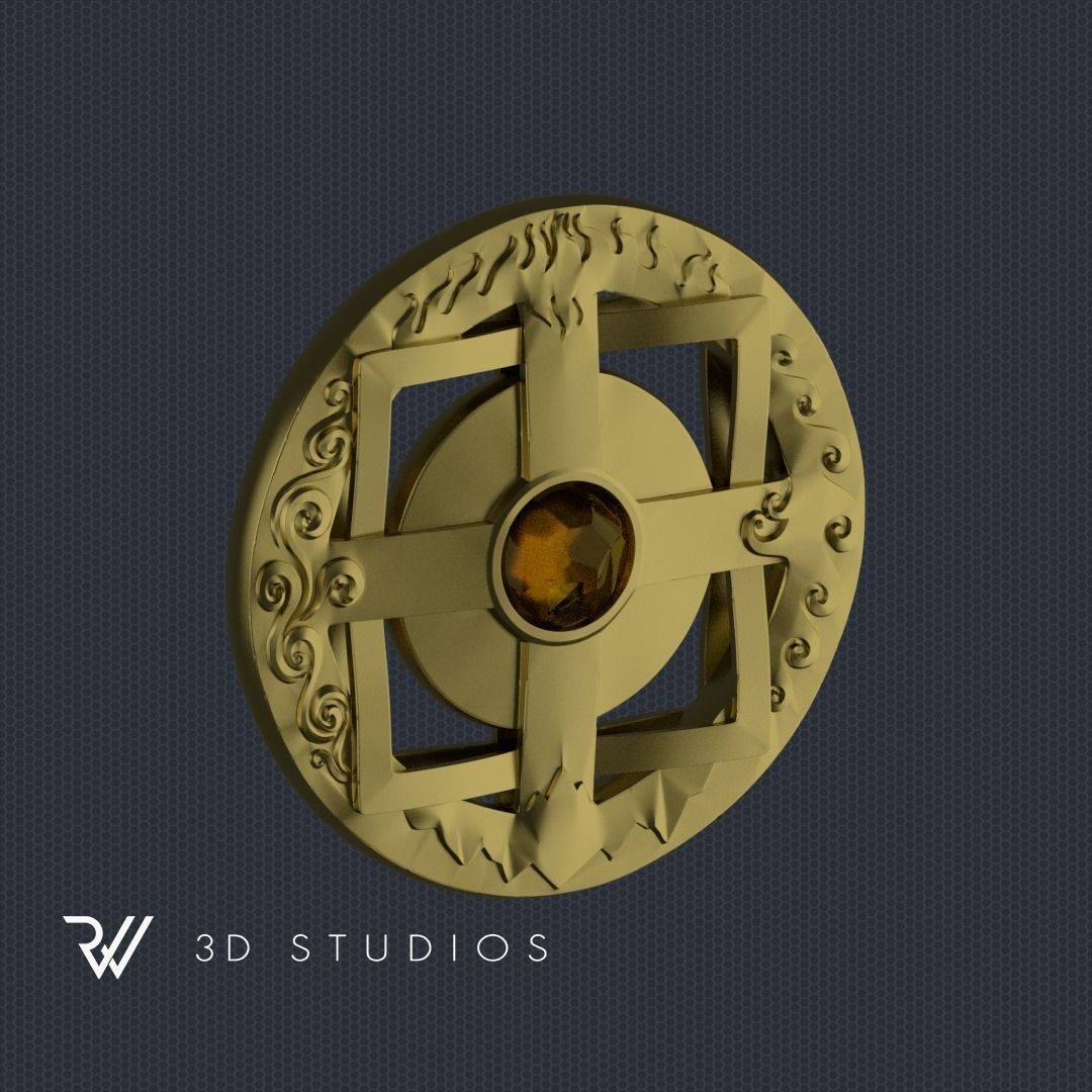 MK11 Amulet of Shinnok - STL File 3D print model_1