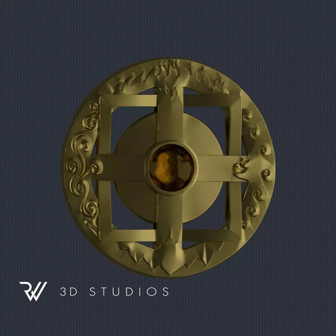 MK11 Amulet of Shinnok - STL File 3D print model_0