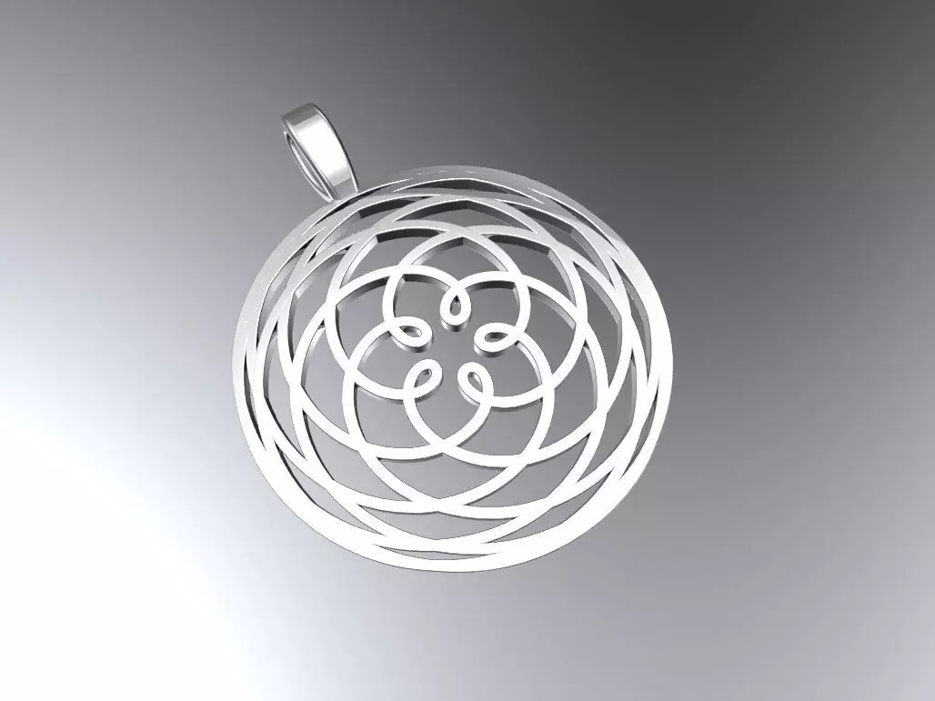 Venus pentagram 3D print model